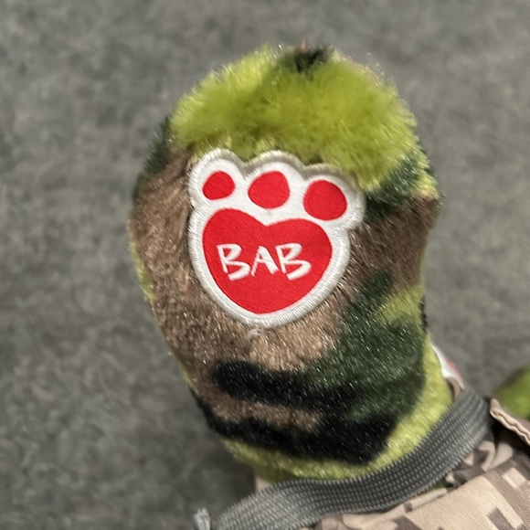 Build a bear military camo bear with multi cam outfit 18” - Picture 6 of 6